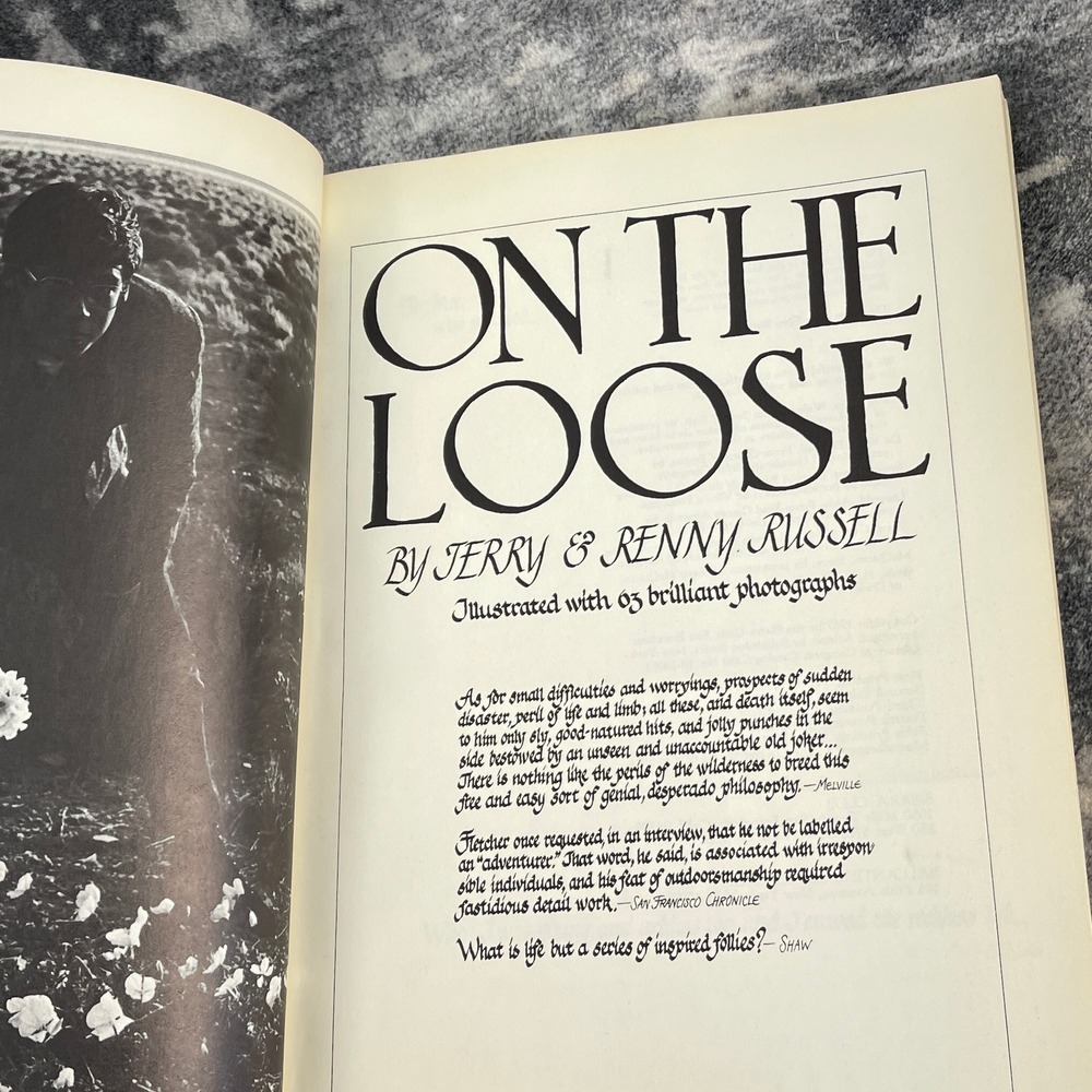 On the Loose by Jerry & Renny Russell Sierra Club Ballantine Paperback - Picture 5 of 8